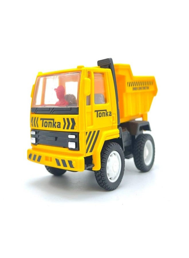 CENTY Tonka Dump Truck Toy in Pull Back Action for 3Y+ Yellow Colour - Image 1